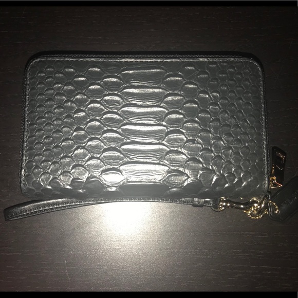 Coach Madison Double Zip Phone Wallet Wristlet - Picture 2 of 6